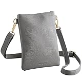 エレコム スマホショルダー スマホポーチ MAPOCHE Series 裏起毛 マルチキャリータイプ 大きなポケット [iPhone 16e / 16 / 15 / 14 /SE3 など、6.7インチまでのスマートフォン対応] ダスティブラック P-MAP03BK