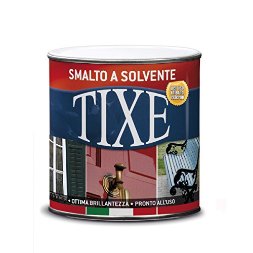 TIXE 104.1514 Smalto a Solvente Vernice Nero Opaco 500 ml