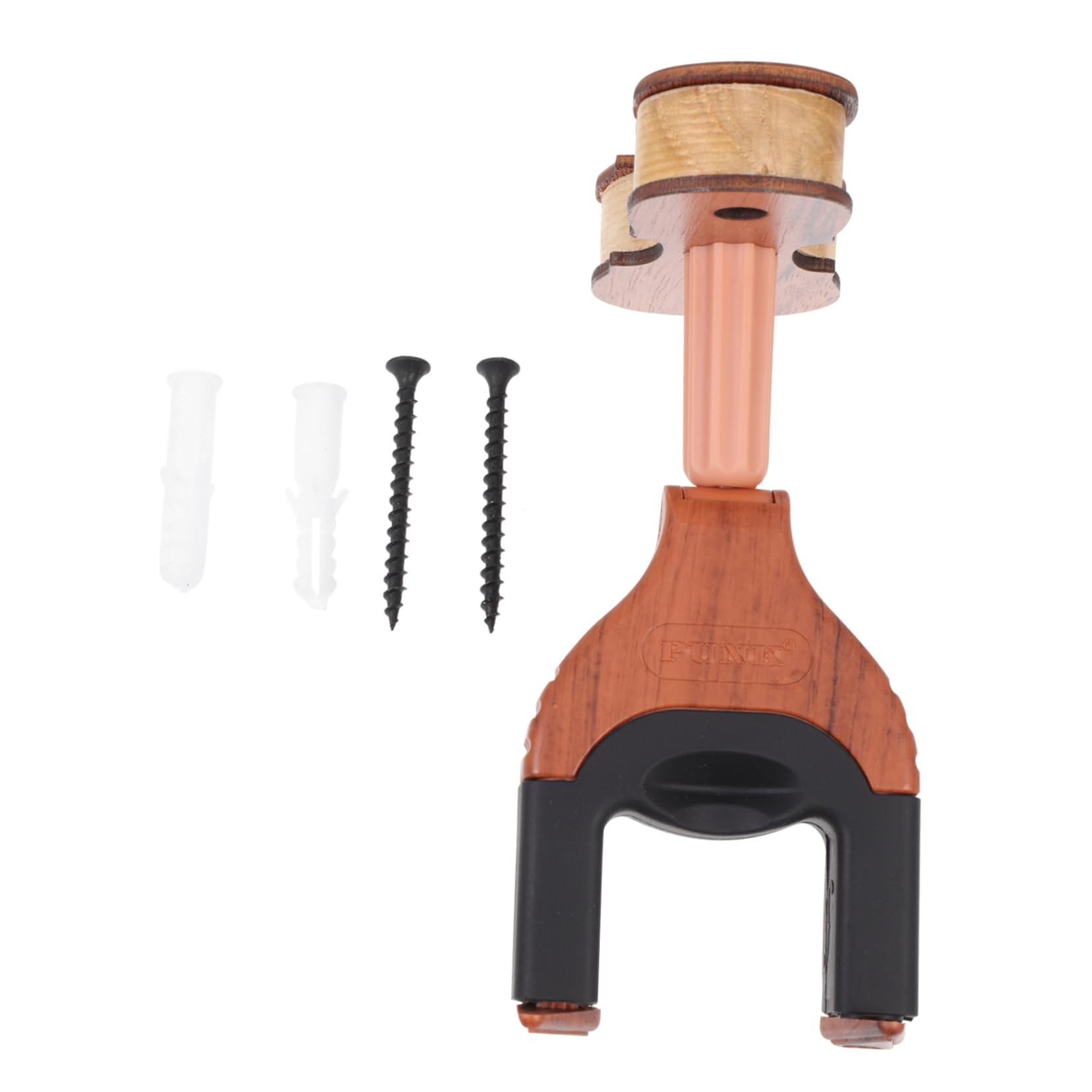 Hemoton Automatic Lock Ukulele Wall Mount Hook Practical Violin Hanger for Home Offices