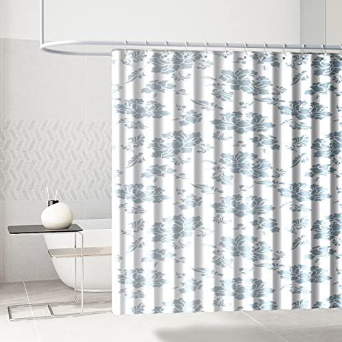 Shower Curtain Rings, Sutine Shower Curtain Hooks, Rust-Resistant Stainless Steel Shower Curtain Rings, Free Sliding Double Shower Curtain Hooks For Shower Curtains & Liners, 12 Pcs-Chrome #TOP6