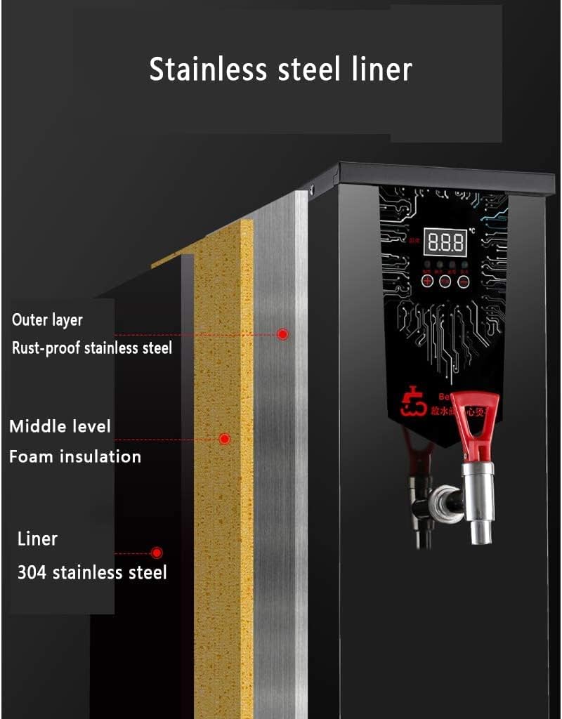 Commercial Hot Water Heating Water Boiler, Water Boiler Commercial Catering Pot Mulled Wine Warmer for Parties, Catering Kitchens, Cafes, Offices,35L/H (45L/H)