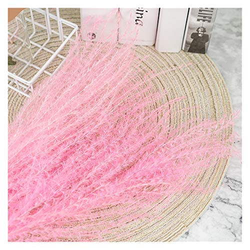 AxBALL 20 peças flores secas naturais rosa de casamento pequenos buquês de grama de pampas buquês de