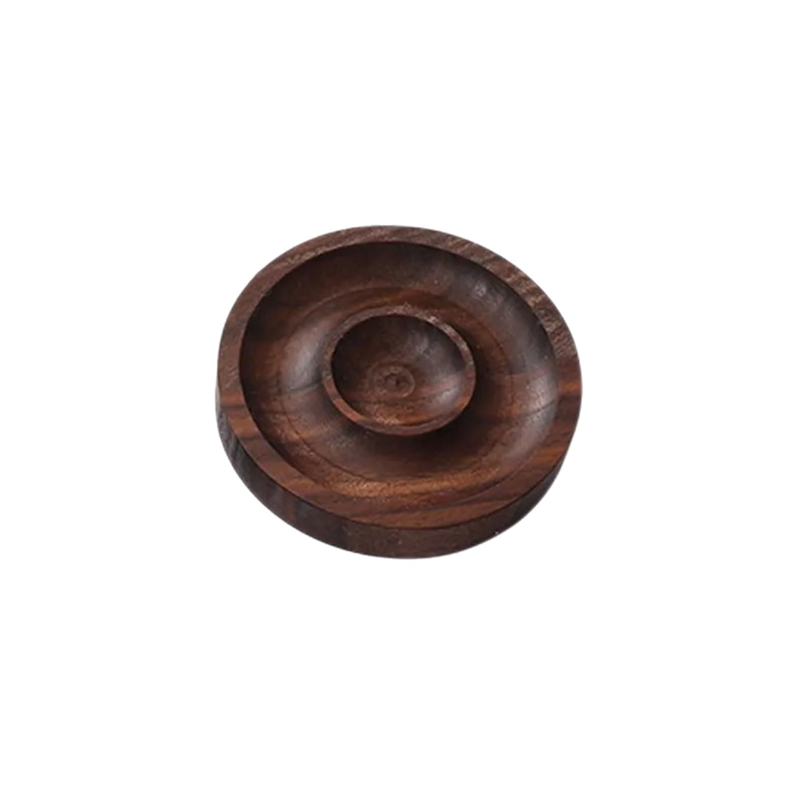 HDOYTXXM Practical Bead Designs Plate Designing Bead Tray Craft Tool Beaded Designs Plates Present for Jewelry Lover Black Wood Tray