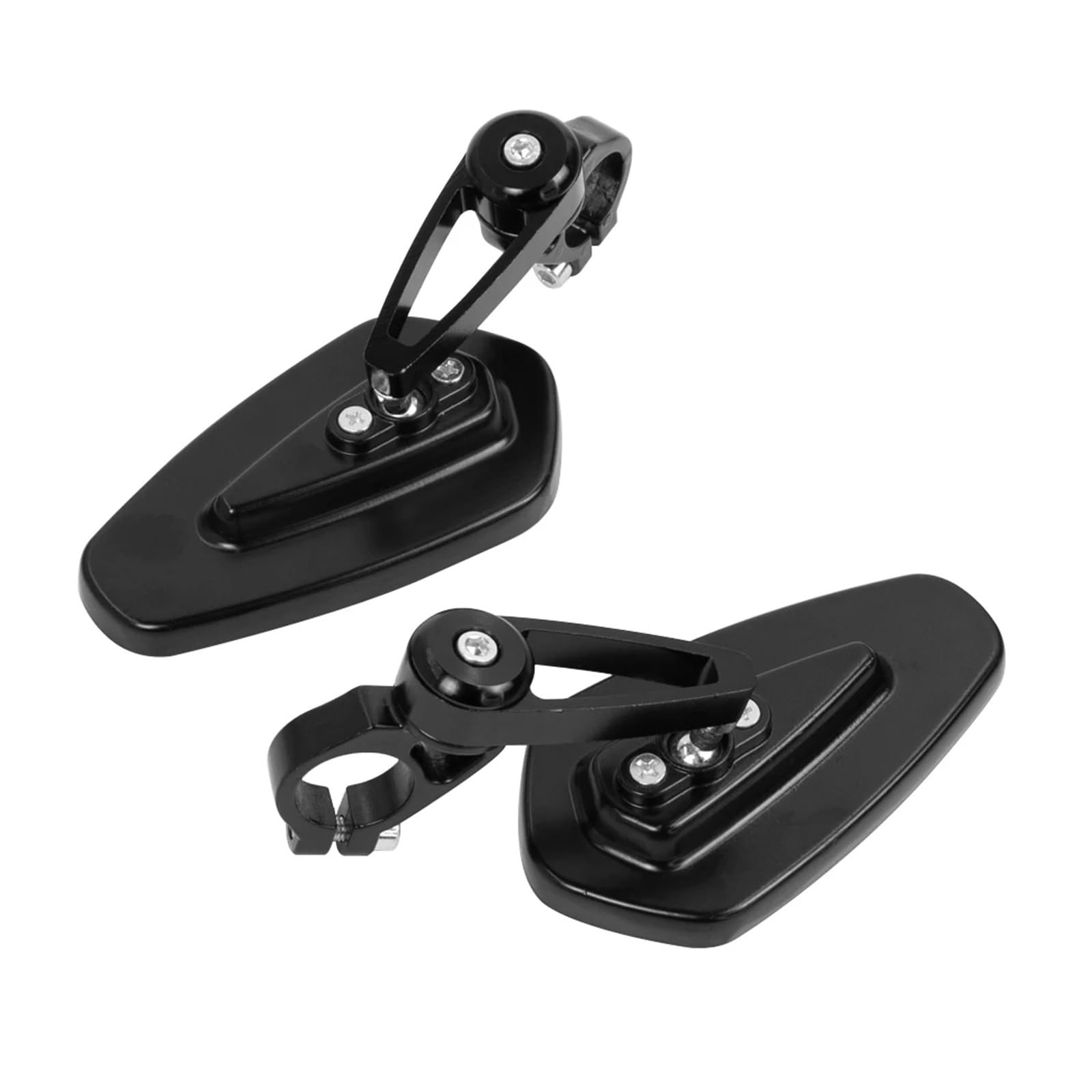 Specchietto retrovisore for Manubrio della Bicicletta, Regolabile, Girevole, di Sicurezza, Compatibile con Monopattino Elettrico Kaabo Mantis King GT/PRO(Gold)