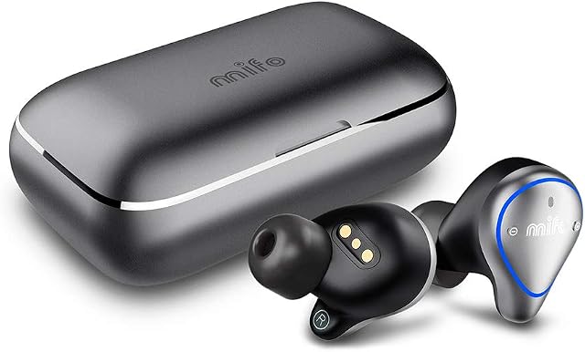 2022 Upgraded Version Mifo O5 Plus Gen 2 Wireless Earbuds IP67 Waterproof Hi-Fi Headphones True Wireless Earbuds Bluetooth 5.0 with 2600mAh Charging Case, One-Step Pairing