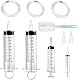 Großflächige messgrößen für injektionsmessen für krankenschwestern, tierpflege, industrielabletten, haustierfüttern, flüssiges, öl - 100ml, 60ml und 20ml