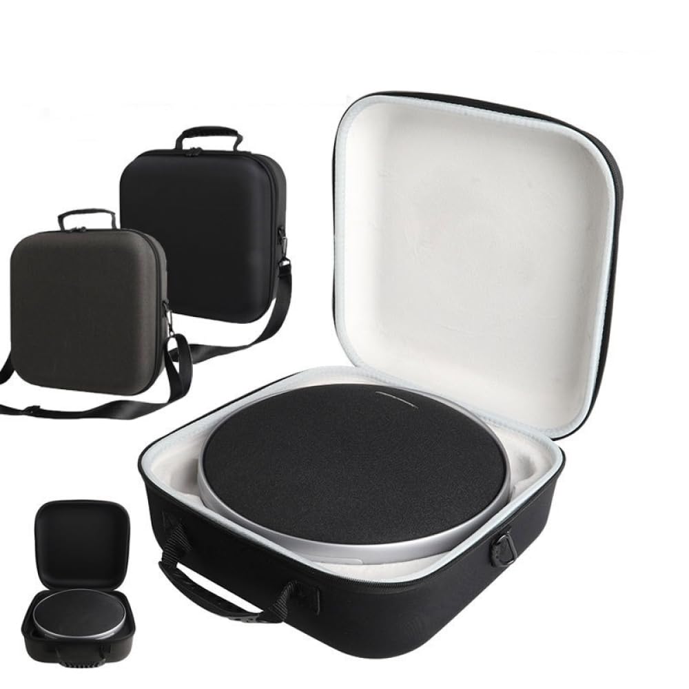 Aufbewahrungstasche, tragbare Tragetasche für Harman Kardon Onyx Studio 9, EVA-Hartschalenschutzbox, Lautsprechertasche, Organizer-Tasche mit Schultergurt, Schwarzes Innenfutter, Aufbewahrungstasche