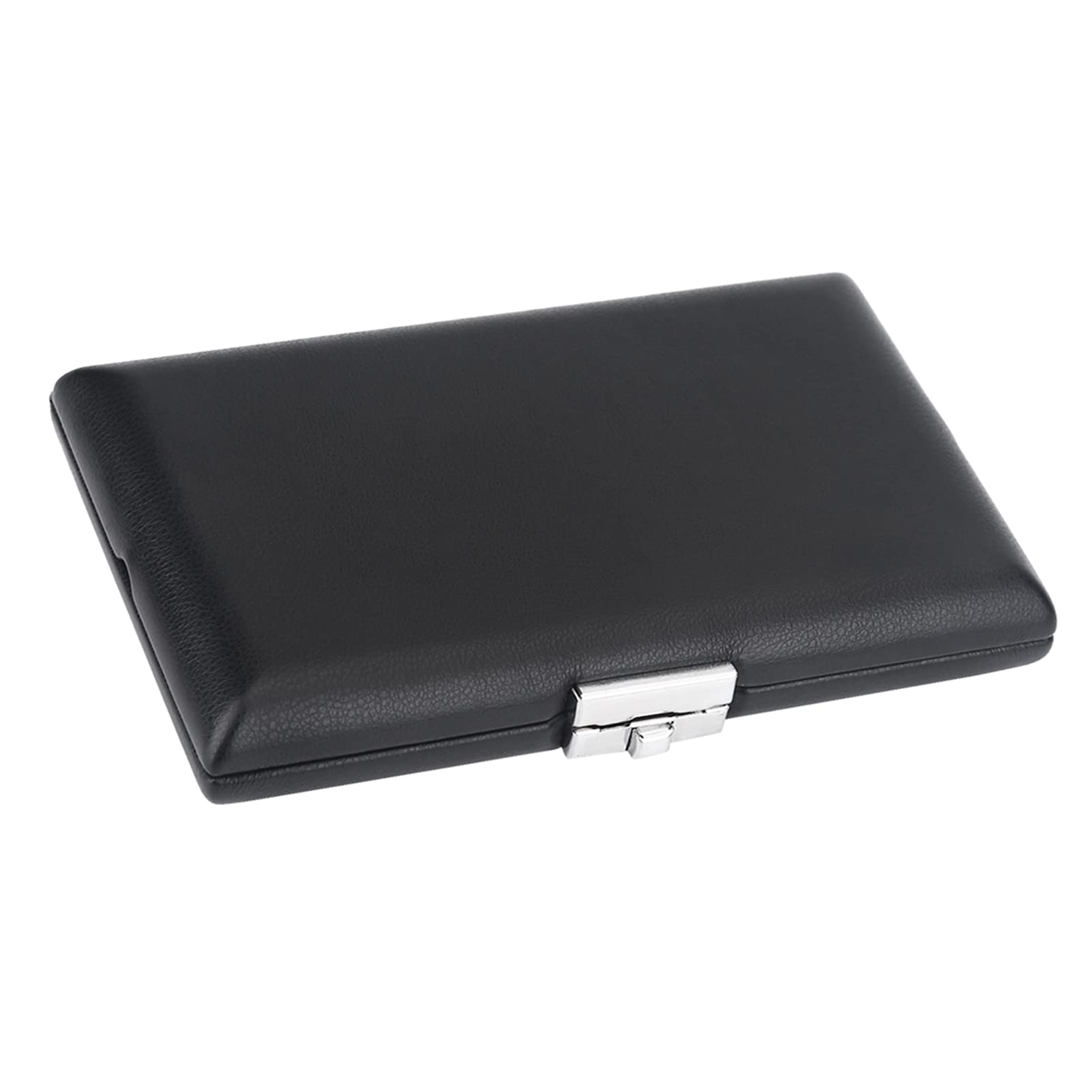 Boîte en Cuir d'unité Centrale Basson Reed Case,Étui pour anches de Saxophone,Reed Container Box Basson Accessoire avec Fentes pour 6pcs Reeds