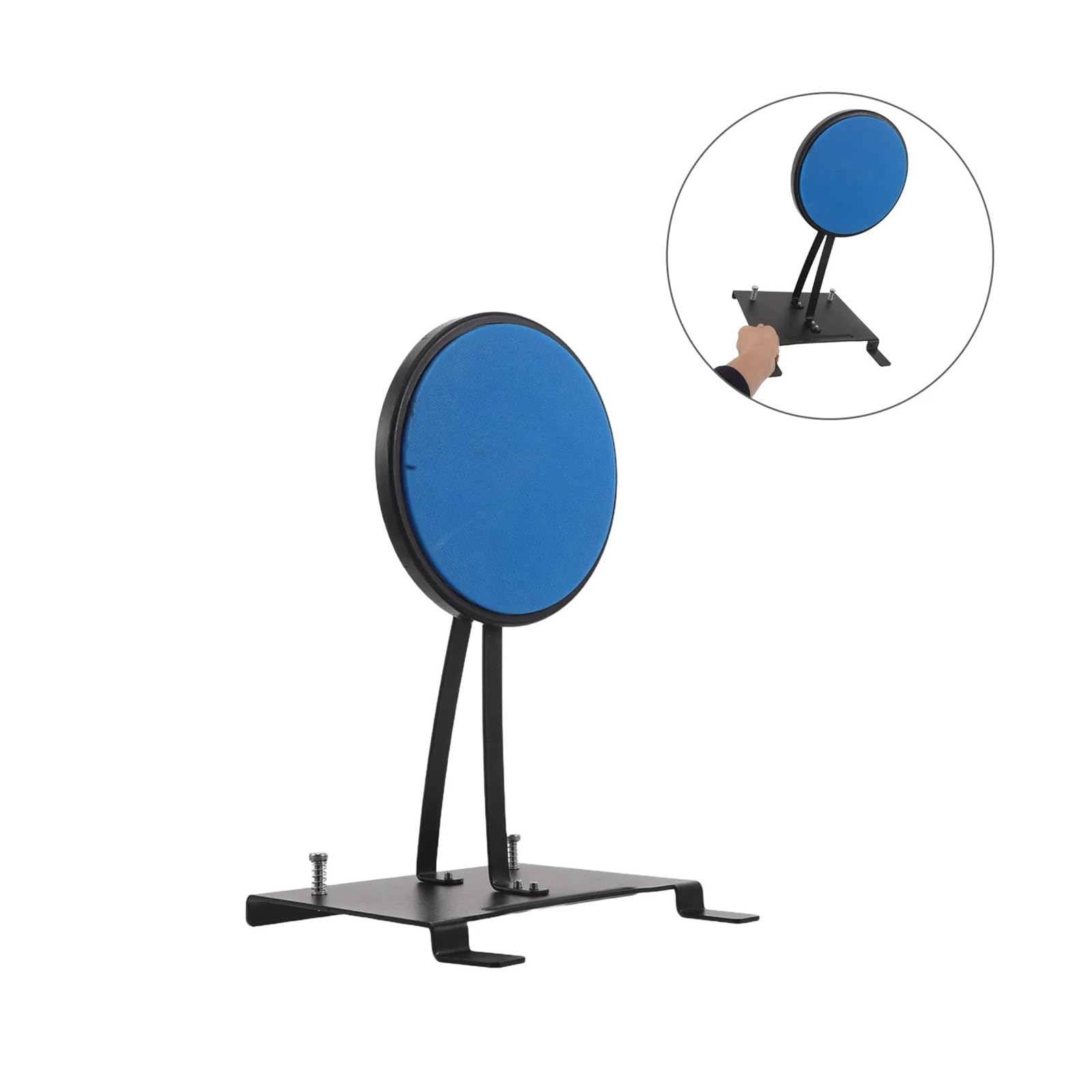 Esercitazione sul pad for batteria: pad for esercitazione sul pedale della grancassa - Tappetino for esercitarsi con la riduzione del rumore for principianti che suonano percussioni silenziose
