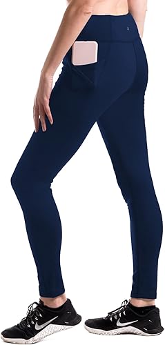 Miniatura 3 de Yogipace, Leggings térmicos gruesos con forro polar para mujer de 25 pulgadas28 pulgadas31 pulgadas34 pulgadas36 pulgadas