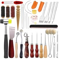 Amazon.co.jp: 革用 レザークラフト 38点セット レザークラフト