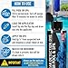Pool Leak Detection Dye Kit - with 2 Precision Applicators - Made in USA - Superior Long Lasting UV Pool Dye Easily Locates Leaks - for All Pool, Spa, & Hot Tub Types - 8 OZ (Vibrant Blue)