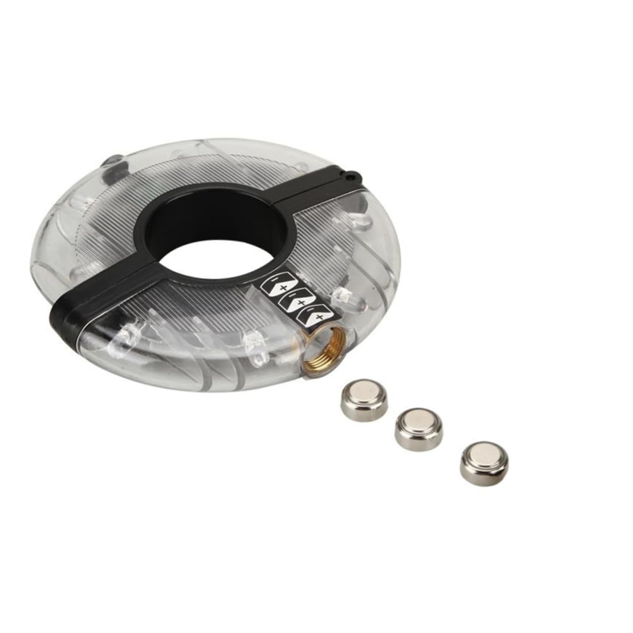 GOOHOCHY Colorful LED Wheel Hub Spoke Light Bright Bike Warning Decoration Light for Night Riding Red with Shining Modes for Cycling and Creative Sports