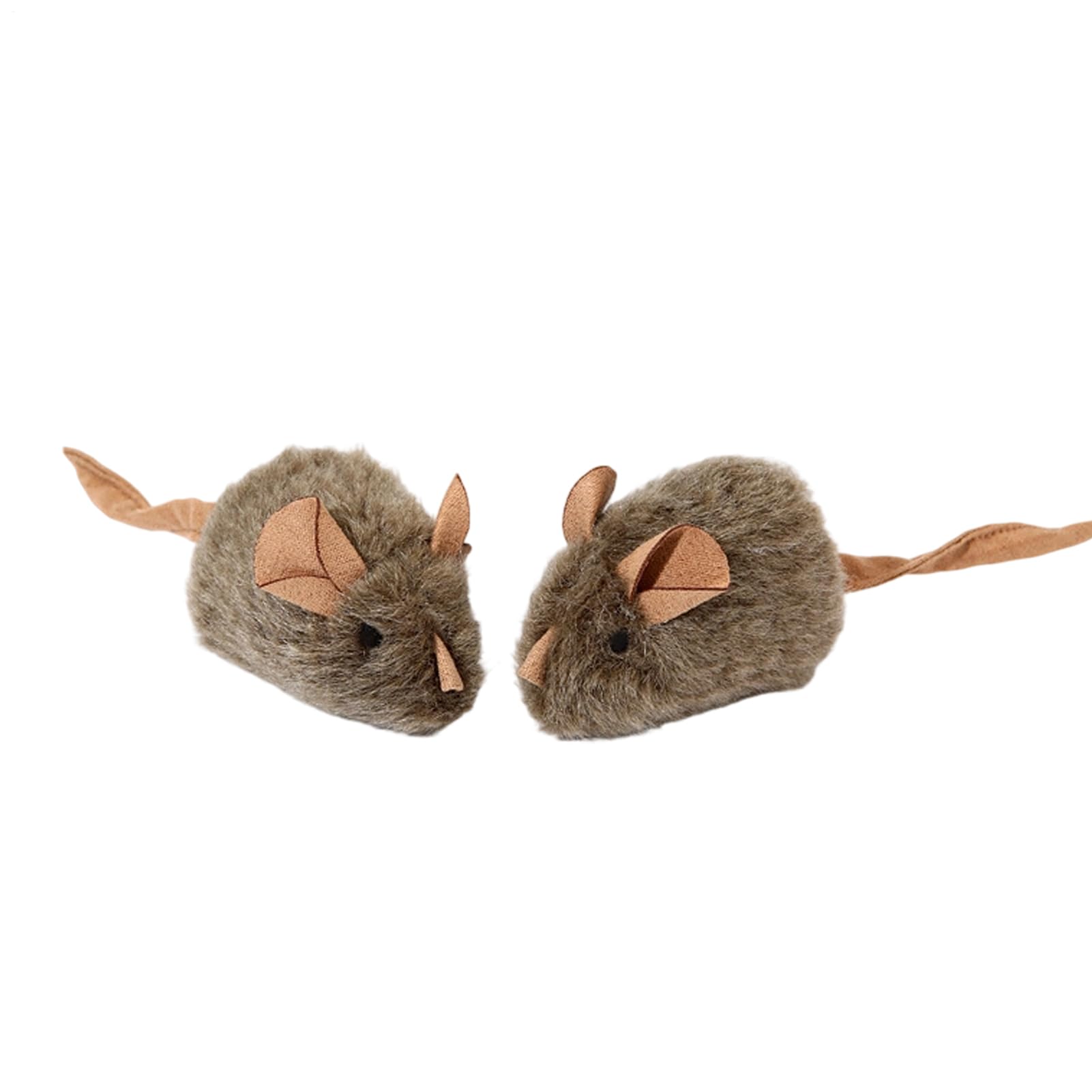 Qkbuza Mouse Toys for Indoor Cats | Realistic Squeaking Mouse Accessory for Pets | Teething Toys for Cats for Training Exercise Mental Stimulation Home Outdoor