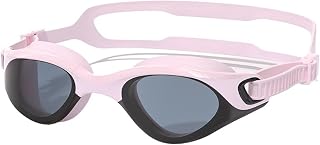 JHSDHYD Gafas de natación para mujeres, hombres y adultos, HD, antivaho, protección UV, gafas de natación, deportes acuáticos, buceo, gafas de natación con caja portátil