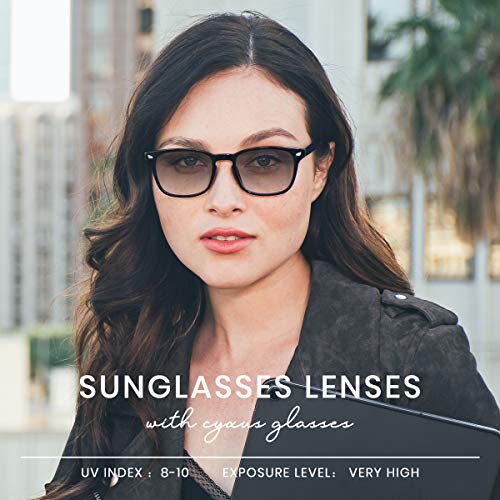 Cyxus Photochromic Glasses for Women Men with Blue Light Blocking 8382T01 by Cyxus - Used condition - Image 2
