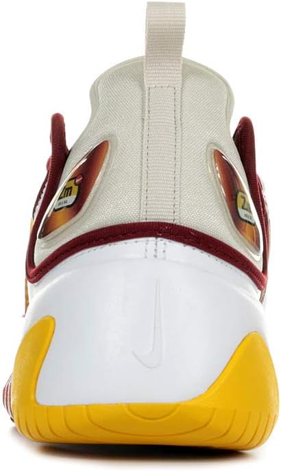 Nike Mens Zoom 2K White/Team Red/Lt Orewood BRN Ao0269 103 - Size 9.5
