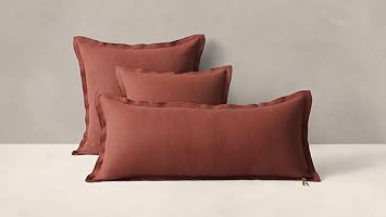 King 400 TC Pillowcase Brown,2 Pack, 20x40 Pillowcase for Sleeping, Soft and Breathable 100% Natural Cotton