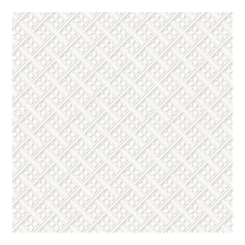Image of Laura Ashley Mr Jones Paintable Wallpaper | Paintable Geometric Design | Paste the Wall
