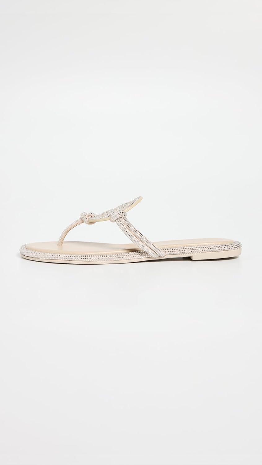 Tory Burch Women's Miller Knotted Pave Sandals - Image 6