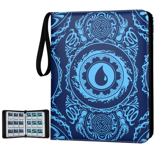 MTGPRO 9‑Pocket Card Binder Holds 720 Cards, Portable Trading Card Album