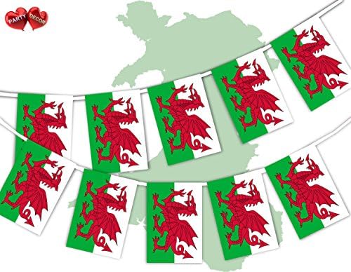 Party Decor Canada Full Flag Patriotic Themed Bunting Banner 15 Triangle flags for guaranteed simply stylish party National Royal decoration