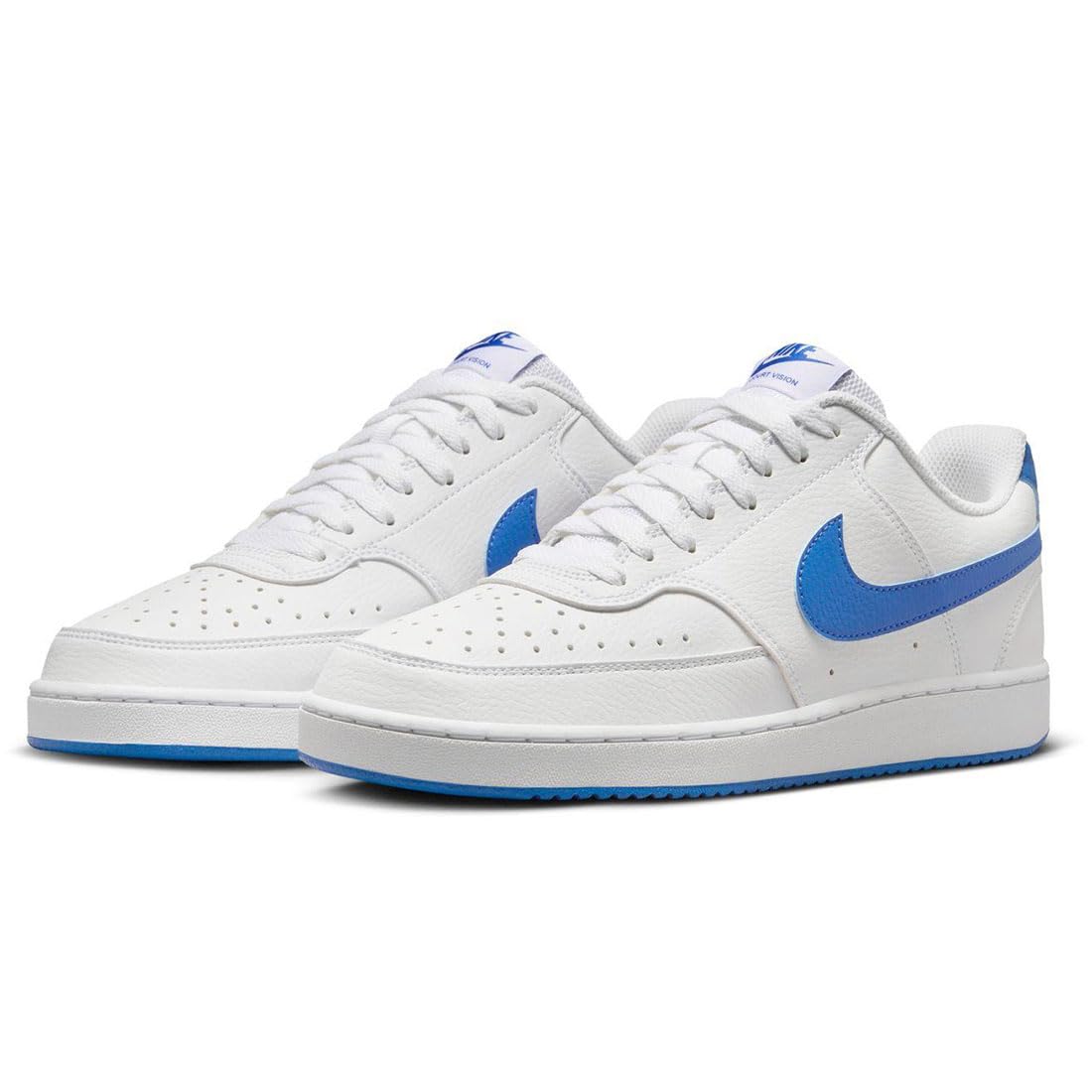 Nike Court Vision ハイカットシューズ ホワイト/ネイビー NIKE ナイキ（NIKE）（メンズ）スニーカー コート ビジョン