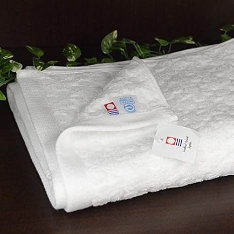 Amazon 今治タオル アウトレット 純白クローバー エコ バスタオル 1枚 バスタオル ホーム キッチン オンライン通販