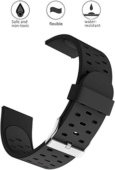 AISPORTS Compatibile con Garmin Approach S12/S40/S42 Cinturino Silicone, Cinturino per Orologio Sgancio Rapido 20mm di Ricambio per Cinturino in Silicone per Garmin Venu Sq 2/Venu 2 Plus/Venu/Venu Sq