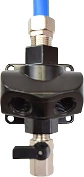 Maxline M8201 Dual Port Outlet Kit with 3/4-Inch Tubing and 1/2-Inch NPT Outlet Port