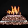 Rasmussen Vent Free FireGlitter Burner Kit (GM24-CU-AFM24-EI-B-P), 24-Inch, Electronic Spark to Pilot with Variable Flame Remote, Propane, Fire Glass/8 lbs/Copper