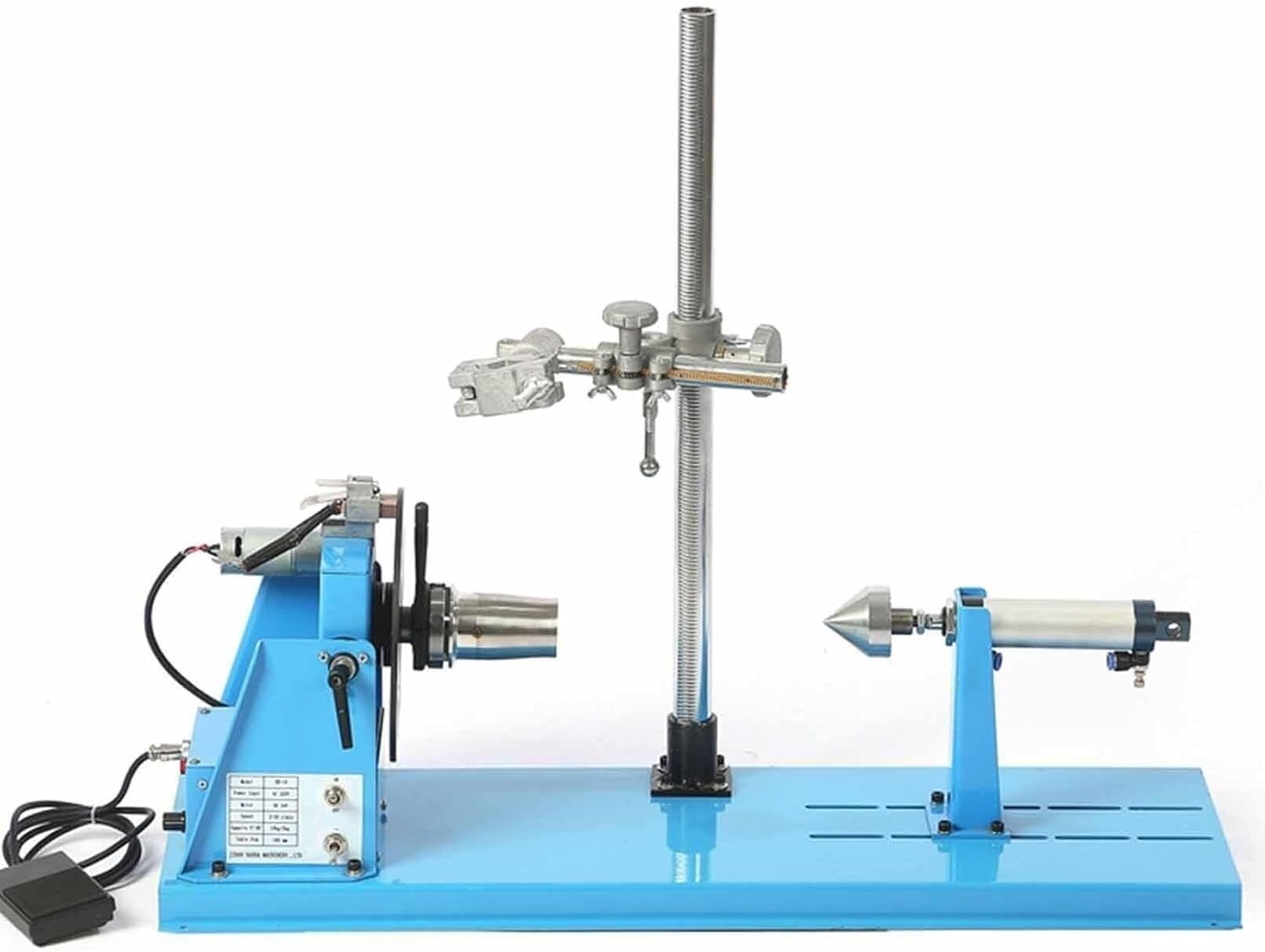 90° Welding Rotary Table Welding Machine positioner, Rotary Welding positioner, 10/5 kg Light Automatic Welding positioner, 180 mm Welding Turntable