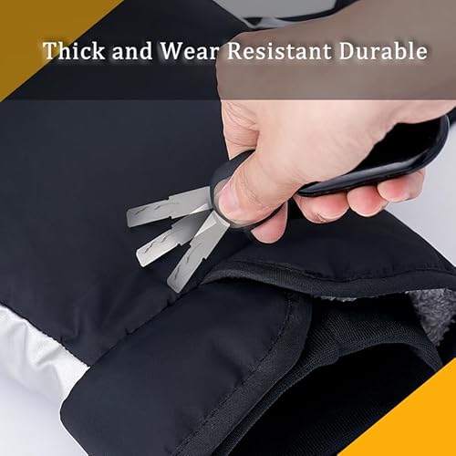 Bike Handlebar Mittens for Diamondback Bicycles Edgewood 2017, Hand Covers for Winter Riding, Keeps Hands Warm and Shielded from Breeze and Rain, Bar Cover with Thick Lining,A Standard