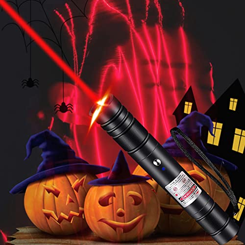 Red Laser Pointer High Power, High Power Laser Pointer [Material Upgrade] Laser Pointer Pen，[2000 metres]Red Lazer Pointer USB Rechargeable for Teaching HuntingOutdoor Astronomy Hunting Lazer Pointer - Thumbnail 7