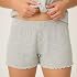 PJ Salvage Women's Textured Essentials V-neck Top and Shorts Pajamas 2-piece Set