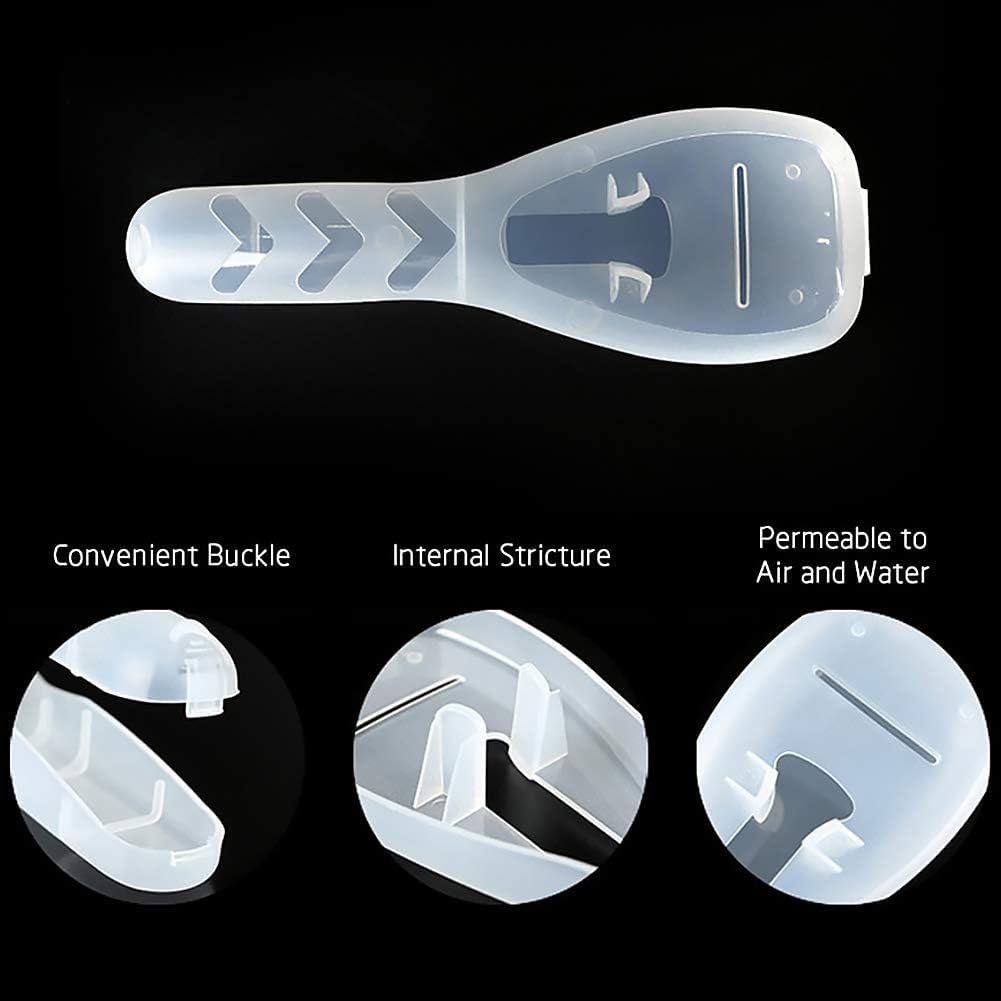 1pc Transparent Portable Travel Men Manual Razor Protector Plastic Box Cover Container Storage Shaver Case Organizer Accessories