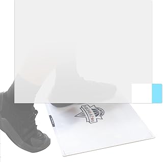 Courtside Basketball Sticky Mat,Non-Slip Sticky Shoe Mat for Basketball Court Shoe Grip,Courtside Shoe Grip Traction Mat,Improves Traction and Cleans Dust,Dirt,Includes 40 Sticky Sheets