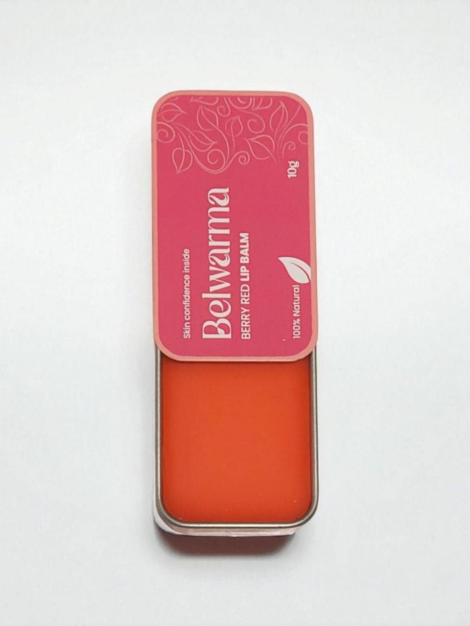 Belwarma Berry red Lip balm – 100% Natural, Hydrating & Reduces Lip Darkening – 10g-image-25