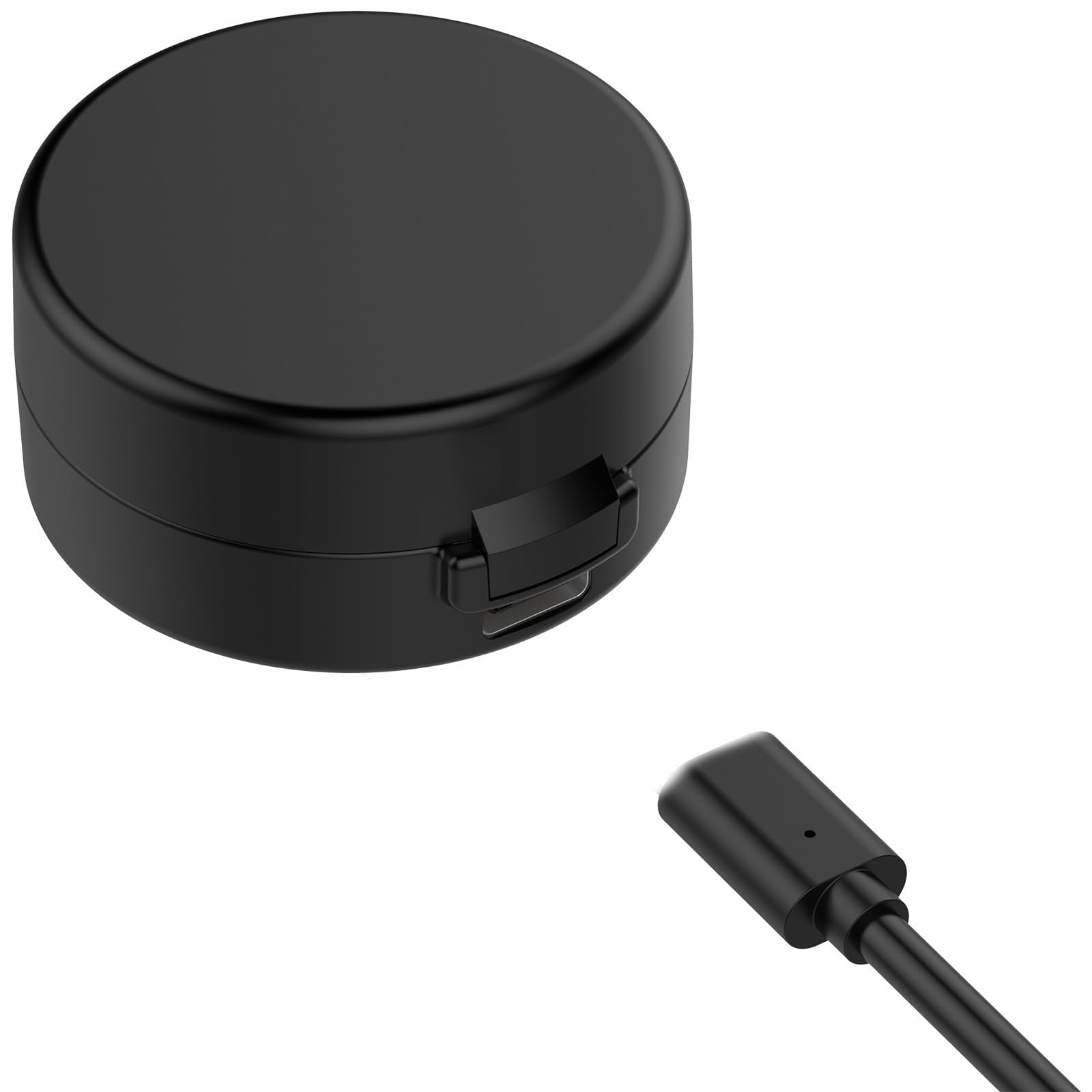 Estuche de carga compacto de viaje con cable para anillos, 4 diseños ligeros para un fácil transporte, estación portátil rápida