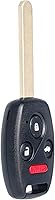 Vista 6 de MechanMagic Llavero de repuesto para Honda Civic EX Si Hybrid 2006 2007 2008 2009 2010 2011 2012 2013 Acura Mdx 2007-2013 N5F-S0084A Control remoto