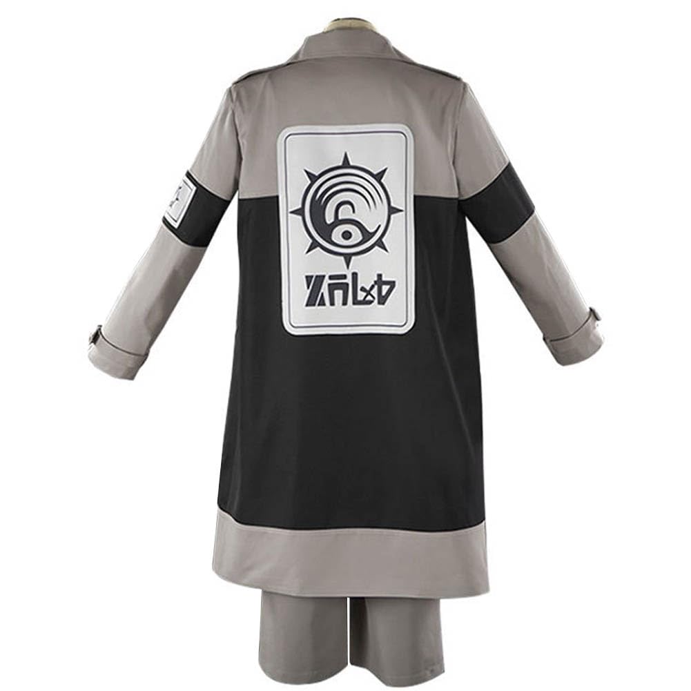 Enjin-san - Conjunto completo de disfraz de anime para cosplay | Enjin-san - Chaqueta de disfraz para Halloween, carnaval, juego de rol, regalo para fanáticos
