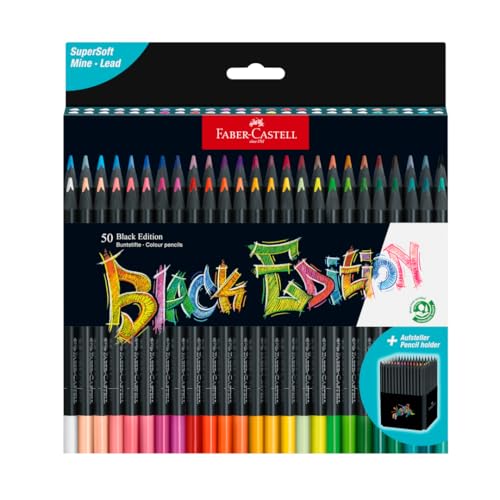 Faber-Castell 4005401164500 Black Edition Colored Pencils cover