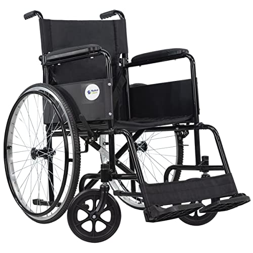 Medical Store Silla de ruedas, Asiento de 18 pulgadas Super...