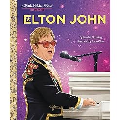 Elton John: A Little Golden Book Biography Relié – 2 janvier 2024 - Les Beatles, Paul McCartney, John Lennon, RIngo Starr, George Harrison