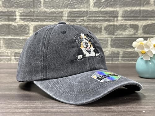 Image of Dog Lover Hat for Men Women, Dog Owner Gift Baseball Cap | Everyday Casual Style, Premium Embroidery, Breathable Cotton Fabric, One Size Adjustable Fit