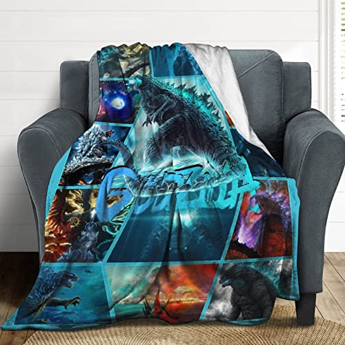 Throw Blanket 60" X 50" Ultra Soft Flannel Blanket Cozy All Season Bedding For Bed Couch Sofa Office Room Travel Decoration #TOP2