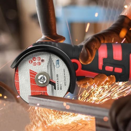 Esmerilhadeira portátil sem fio -com 2pcs 16V bateria recarregável de lítio polidor sem fio, tampão