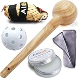 AliBall AliBall Professional Baseball/Softball Glove Break-in Conditioning Kit - 5 Piece Set with Solid Construction Mallet, Universal Fit for Adult & Youth