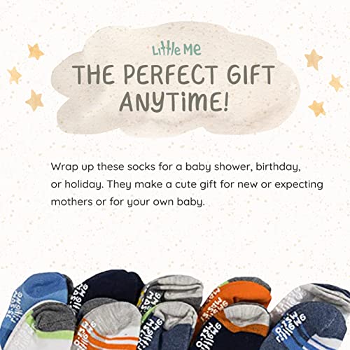 So'dorable 20 Pack Baby Newborn Infant Toddler Boys Socks – Assorted Size Pack (0-12 Months & 12-24 Months) With Elastic Cuff, Non-Skid Pattern, Non-Shrink #TOP4