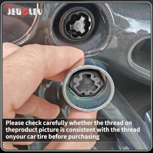 Image of 327 Wheel Locking Nut Key for Mercedes Benz, Lug Nut Removal Tool